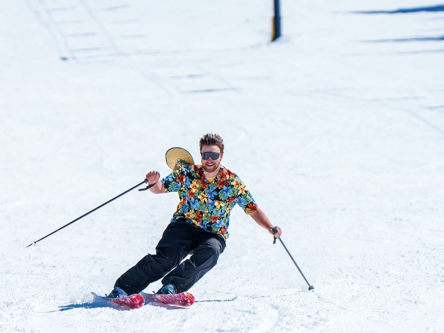 Spring skiing at Arizona Snowbowl.